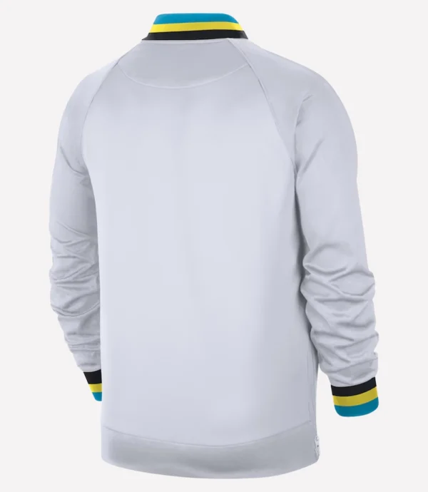 Indiana Pacers City Edition Authentic Showtime Performance Full-Zip White Jacket
