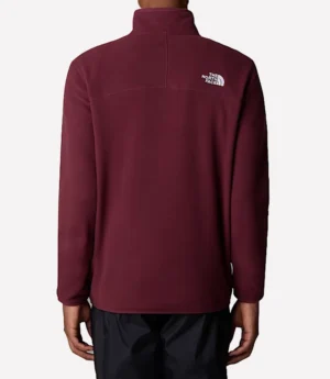 The North Face Glacier Fleece Jacket Maroon