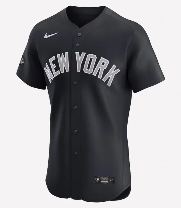 Aaron Judge New York Yankees Nike Alternate Sponsor Patch MLB Awards Gold Batterman Elite Jersey