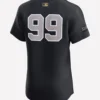 Aaron Judge New York Yankees Alternate Sponsor Patch MLB Awards Gold Batterman Elite Jersey