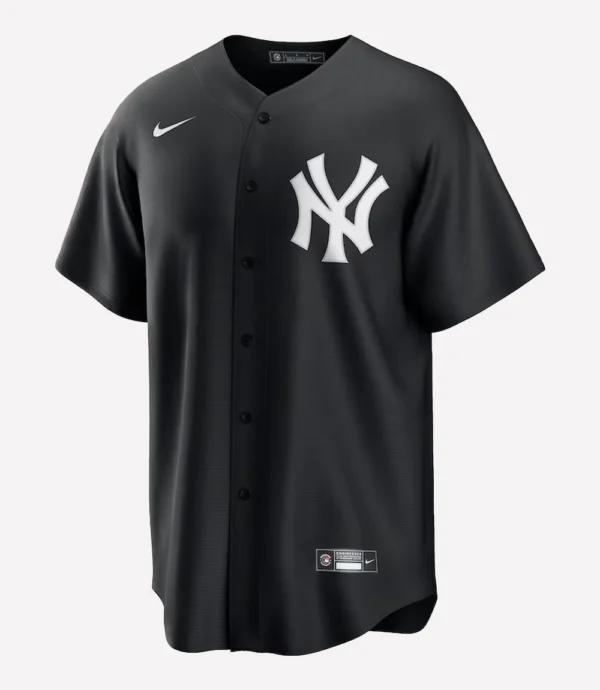 Aaron Judge New York Yankees Nike Lights Out Replica Player Jersey Black