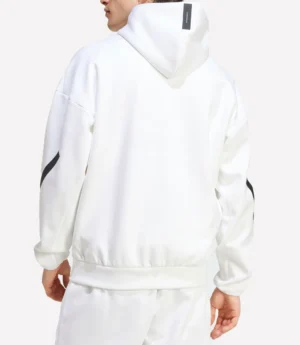 Z.N.E. Full-Zip Hooded Track Jacket White