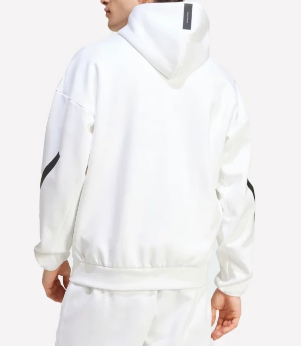 Z.N.E. Full-Zip Hooded Track Jacket White