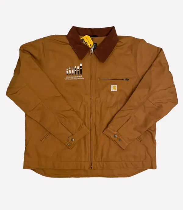 Lockheed Martin Carhartt Jacket Brown