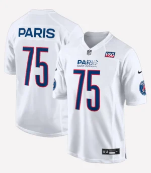 Club Soccer x NFL Paris Saint-Germain White Jersey