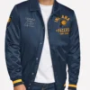 Indiana Pacers Tommy Jeans Full-Snap Navy Varsity Jacket