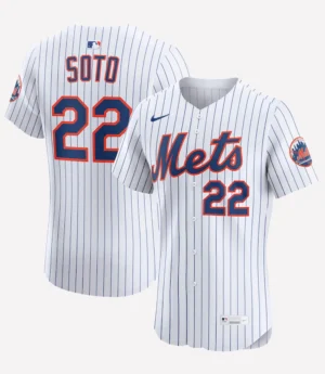Juan Soto New York Mets Home Elite White Jersey