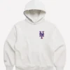 Madhappy & New York Mets Heather Heavyweight Fleece Hoodie Grey