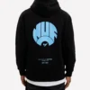 Newcastle United NUFC Retro Crest Fleece Black Hoodie