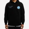 Newcastle United NUFC Retro Crest Black Hoodie