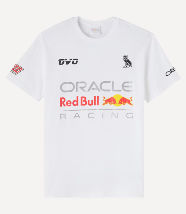 OVO x Oracle Red Bull Racing Team T-Shirt White