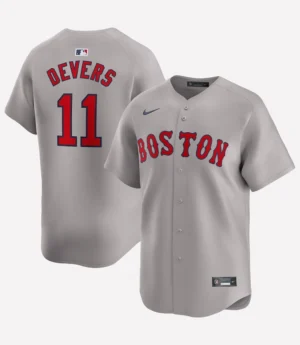 Rafael Devers Gray Boston Red Sox Jersey