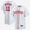 Rafael Devers White Boston Red Sox 2021 Patriots' Day Official Jersey