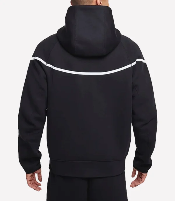 Tech Windrunner Reflective Jacket Black