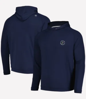 2026 U.S. Open Peter Millar Navy Pine Performance Hoodie