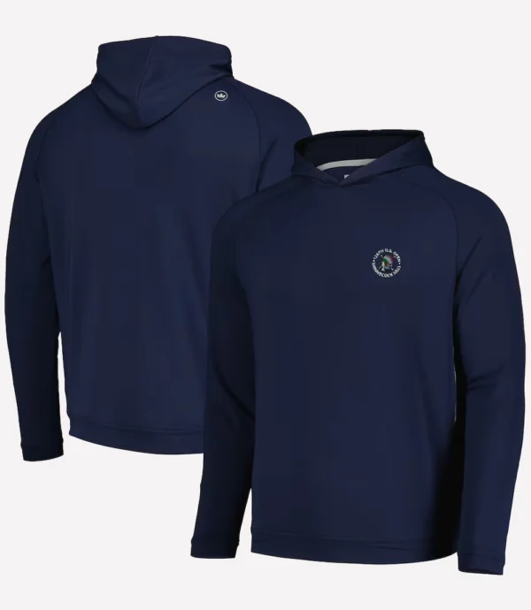 2026 U.S. Open Peter Millar Navy Pine Performance Hoodie