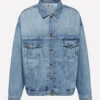 Miu Miu Logo Denim Jacket