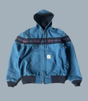 50th Anniversary Vintage 90s Carhartt Aztec Jacket For Unisex