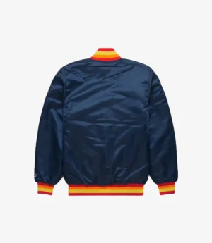 HOMAGE X Starter Houson Astros Satin Bomber Jacket