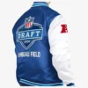 Unisex NFL Draft 2025 Blue Starter Letterman Jacket