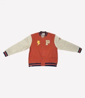 Pokemon World Championships 2025 Pikachu Red Varsity Jacket