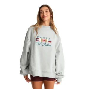SET x Parke flagship mockneck Sweatshirt womens