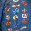 NFL Draft 2025 Blue Starter Letterman Jacket