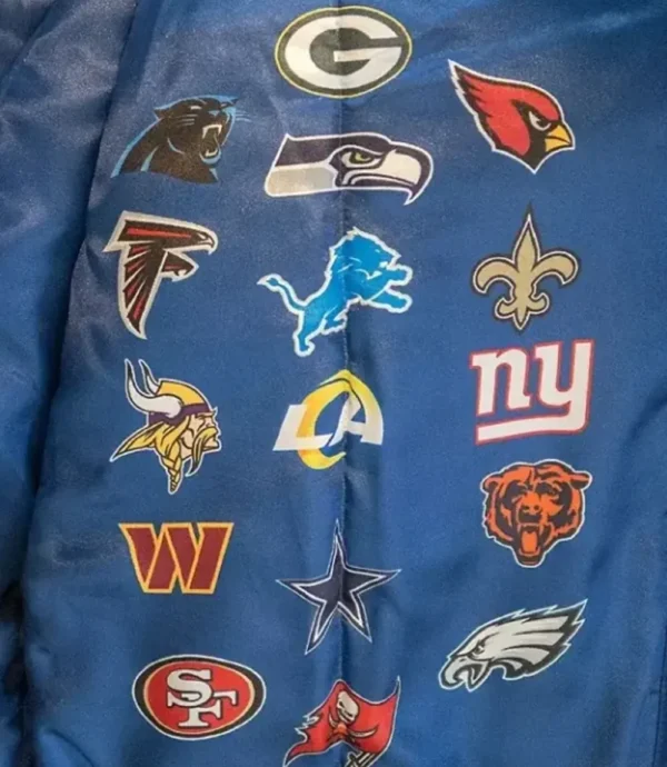 NFL Draft 2025 Blue Starter Letterman Jacket