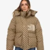 Gucci x The North Face Puffer Khaki Jacket