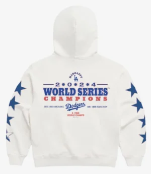 Los Angeles Dodgers Madhappy 2024 World Series Champions Star Pullover Hoodie