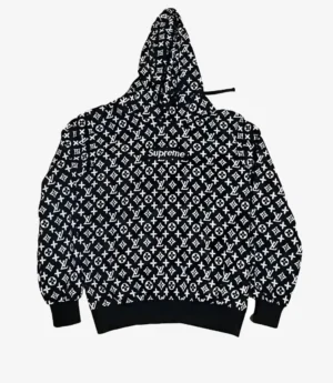 Louis Vuitton x Supreme Logo hoodie