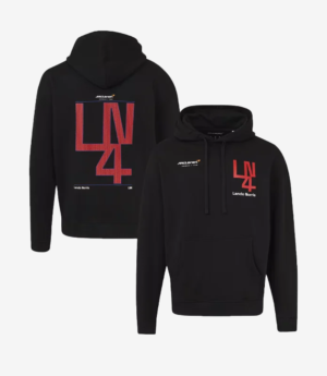 Unisex McLaren Lando Norris Silverstone Black Special Edition Hoodie