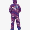 Zubaz Buffalo Bills Zebra Royal Bleacher Blazer Snow Jacket For Men & Women