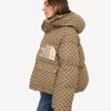 Gucci x The North Face Puffer Khaki Jacket Unisex