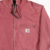 Vintage Carhartt Pink Hooded Jacket For Unisex