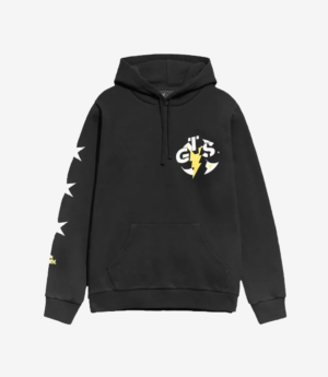 WWE Wrestler CM Punk GTS Best In The World Black Zip-Up Hoodie