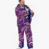 Zubaz Buffalo Bills Zebra Royal Bleacher Blazer Snow Jacket